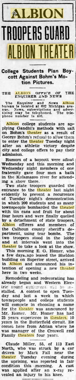 Bohm Theatre - 14 Jan 1932 (newer photo)